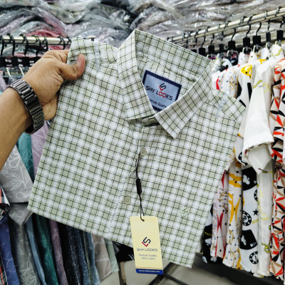 Cotton full Sleeve Check Shirt for Men's