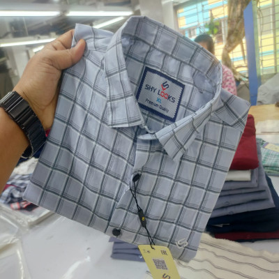 Cotton full Sleeve Check Shirt for Men's