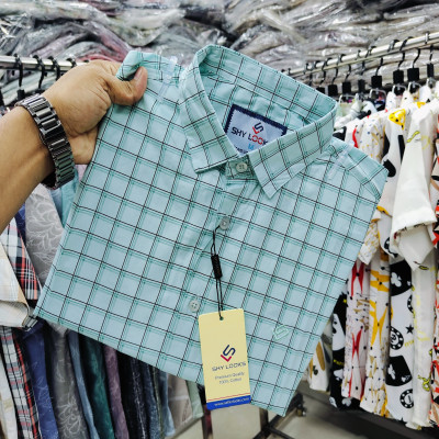 Cotton full Sleeve Check Shirt for Men's