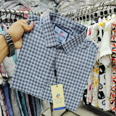 Cotton full Sleeve Check Shirt for Men's