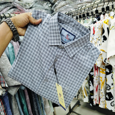 Cotton full Sleeve Check Shirt for Men's