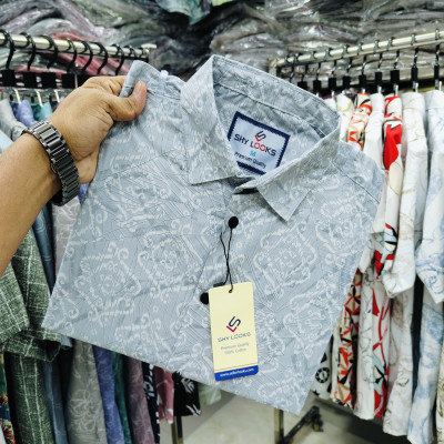 Pure Cotton Full Sleeve Print Shirt