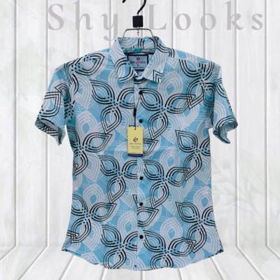 Luxury China Spandex Cot Half Sleeve Shirt