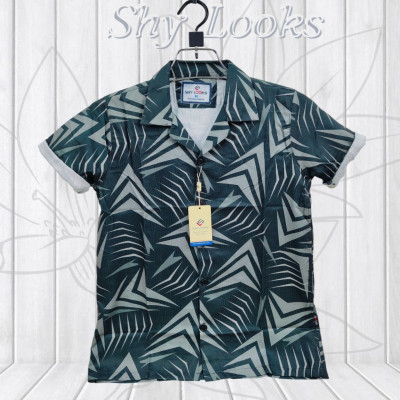 Luxury China Spandex Cot Drooped Shoulder Half Shirt