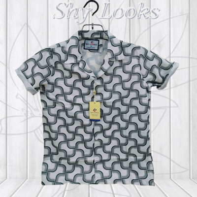 Luxury China Spandex Cot Drooped Shoulder Half Shirt