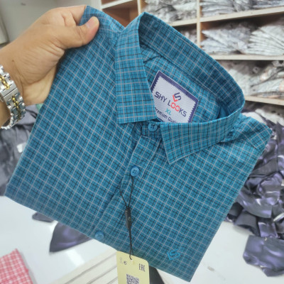 Cotton full Sleeve Check Shirt for Men's