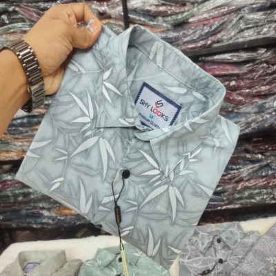 Pure Cotton Full Sleeve Print Shirt