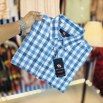 Premium Garments Cotton Check Shirt