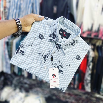 𝐏𝐮𝐫𝐞 𝐂𝐨𝐭𝐭𝐨𝐧 𝐅𝐮𝐥𝐥 𝐒𝐥𝐞𝐞𝐯𝐞 𝐎𝐥𝐝 𝐌𝐨𝐧𝐞𝐲 𝐏𝐫𝐢𝐧𝐭 𝐒𝐡𝐢𝐫𝐭 𝐟𝐨𝐫 𝐌𝐞𝐧