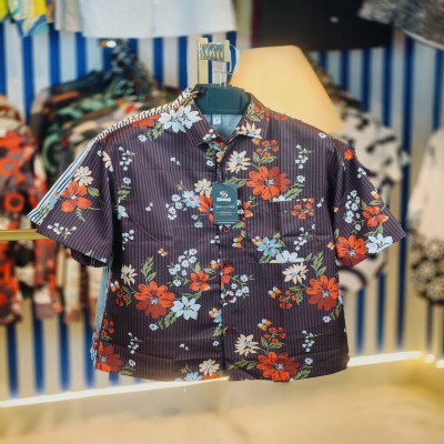 Boxy Fit Dropped Shulderd Half Sleeve Shirts