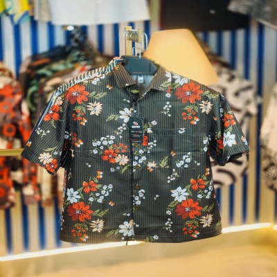 Boxy Fit Dropped Shulderd Half Sleeve Shirts