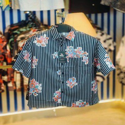 Boxy Fit Dropped Shulderd Half Sleeve Shirts