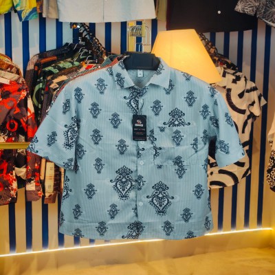 Boxy Fit Dropped Shulderd Half Sleeve Shirts