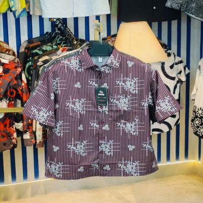 Boxy Fit Dropped Shulderd Half Sleeve Shirts